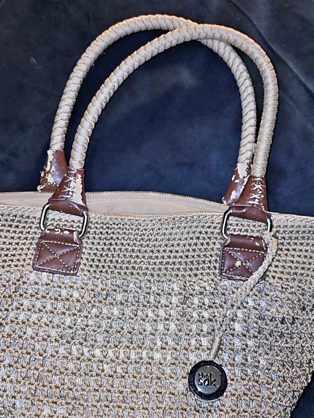 The Sak Crochet Shoulder Bag